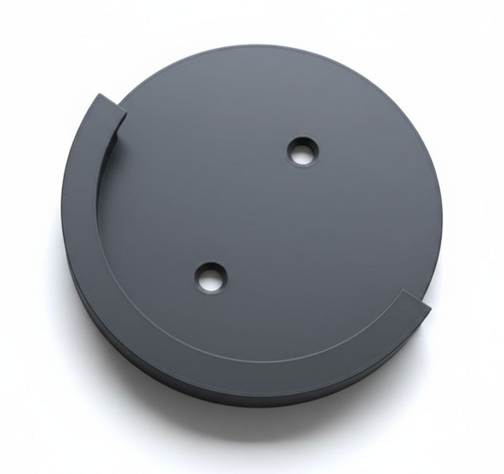 Gasflaschendeckel Wandhalterung