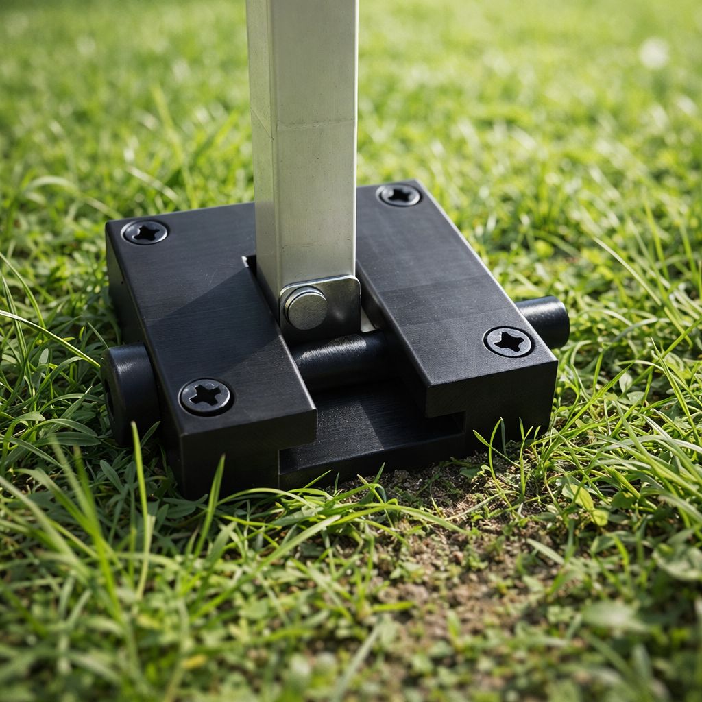 Markisenfusshalterung / Verriegelung