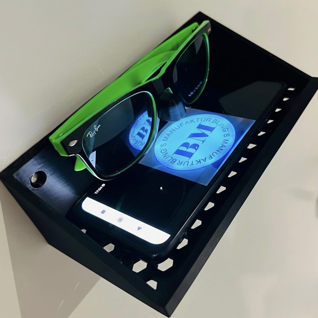 Ablagefach mit zusätzlicher Brillenauflage