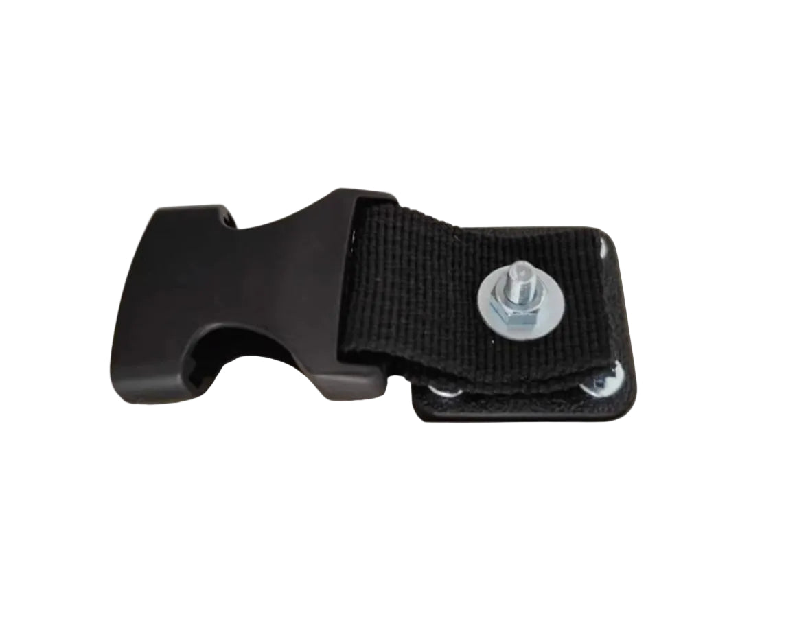 Halteplatte für die Seitenklappe