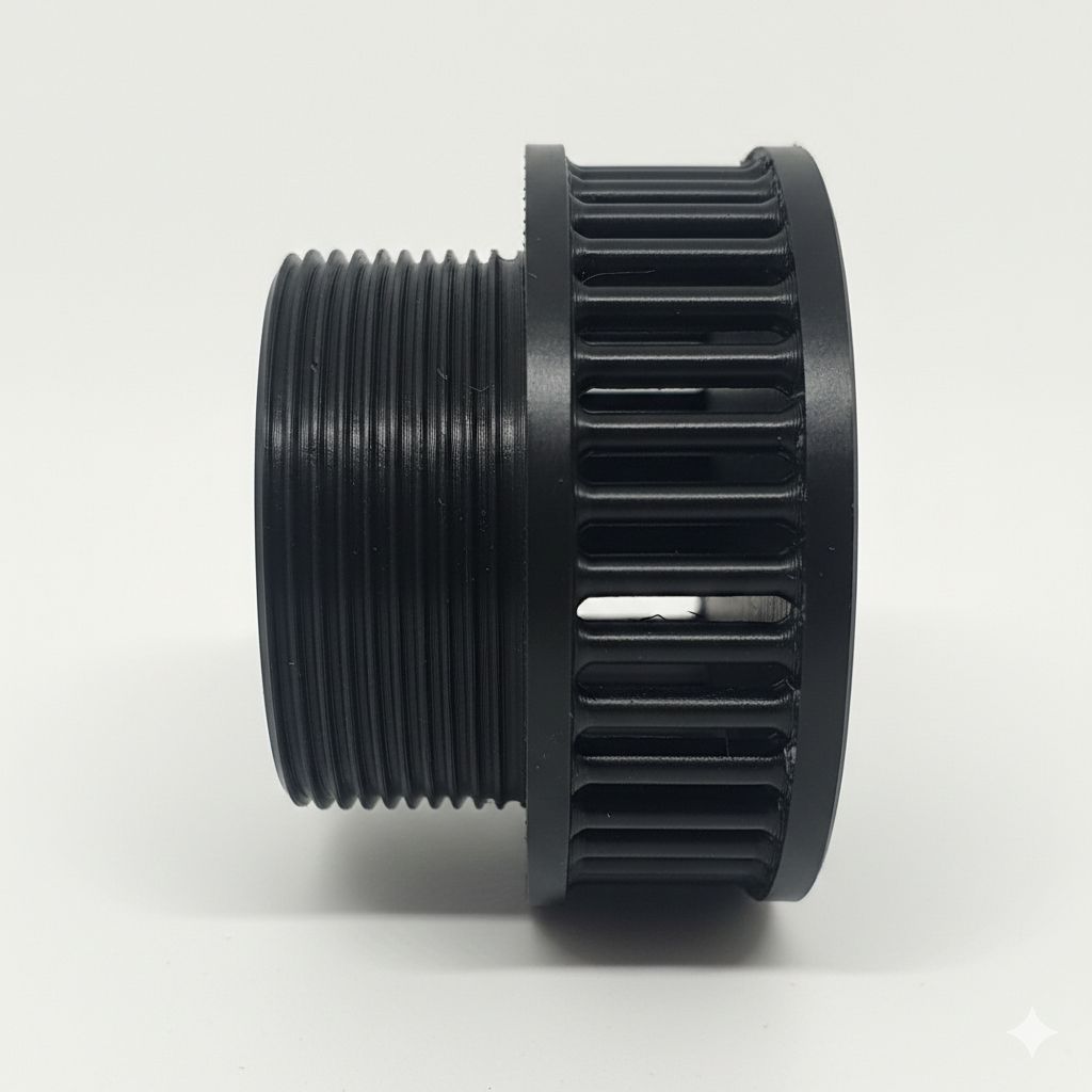 Heizungsumleitung rund zum Schrauben ohne Logo