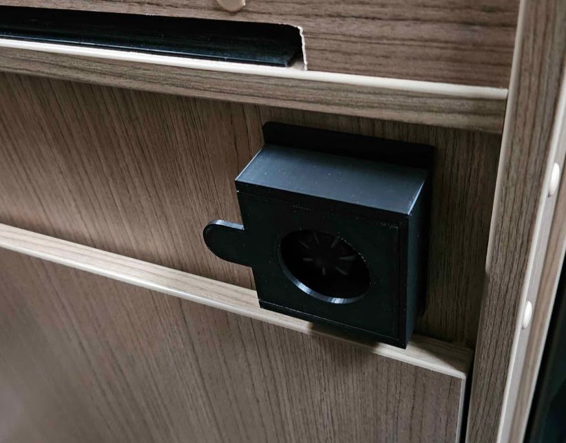 Abdeckung für den Truma Combi Regler