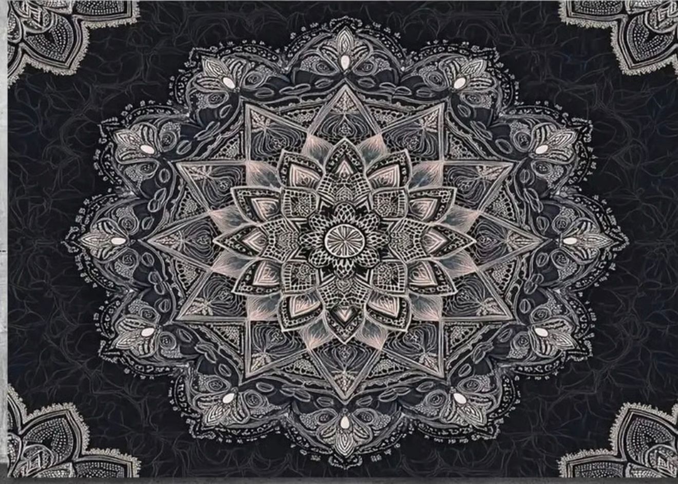 Sonnenschutztuch Mandala