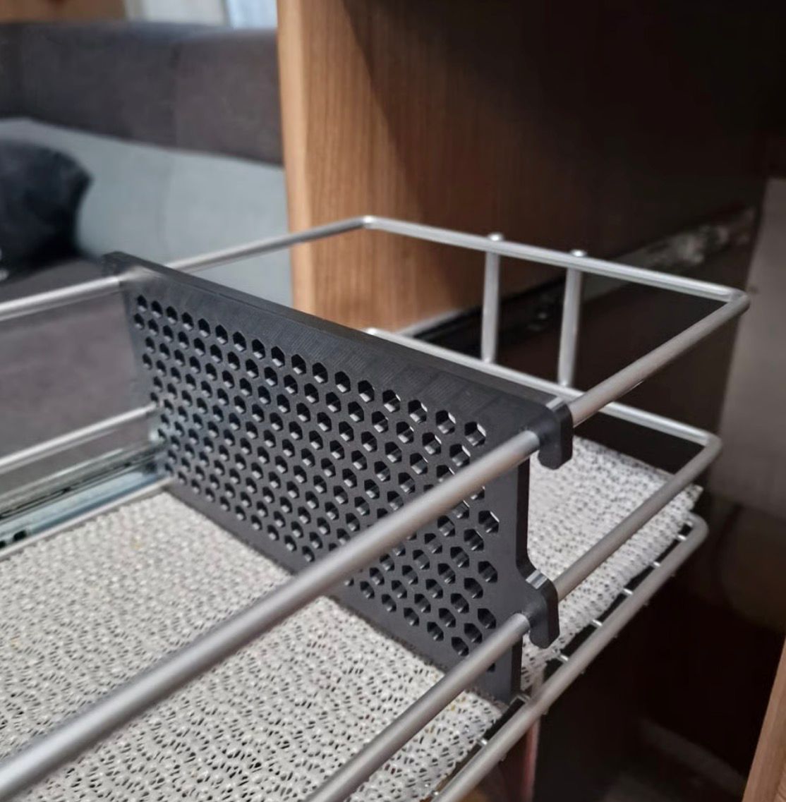 Trennsteg für Apothekerschrank groß