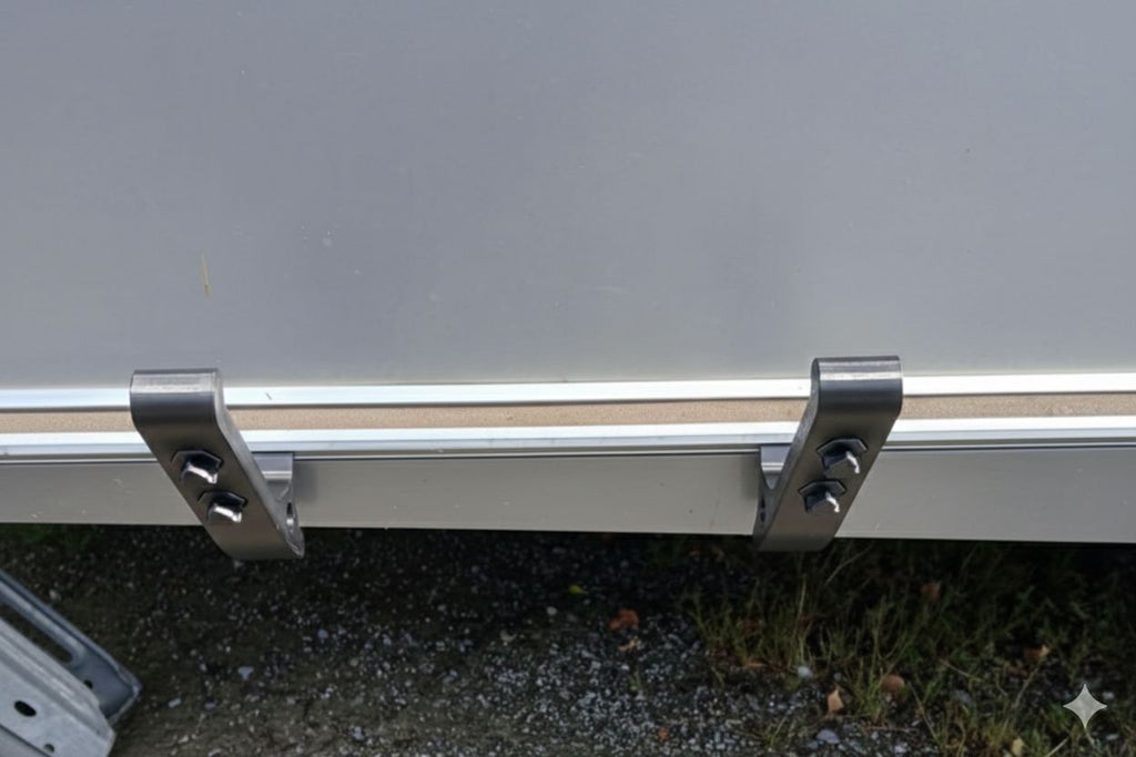 Schuhhalterung für 7 mm Kederleiste