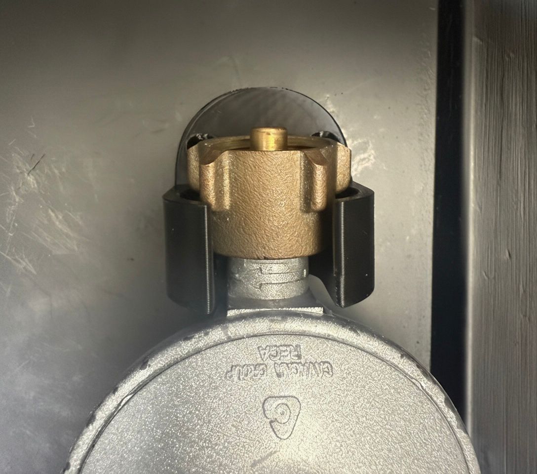 Halterung für den Druckminderer