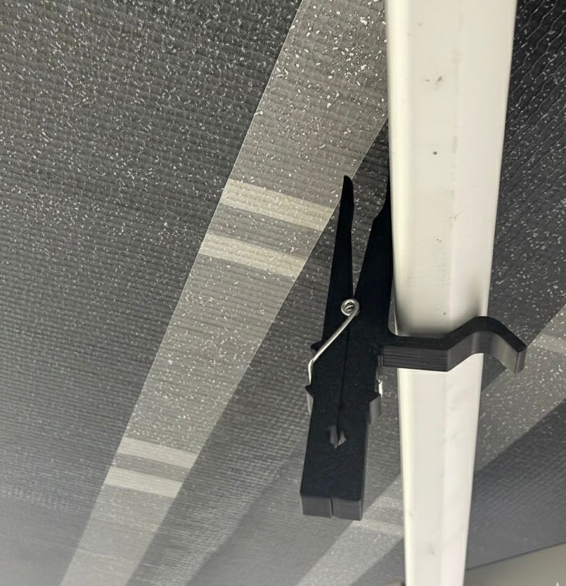 Wäscheklammer für Thule-Markise