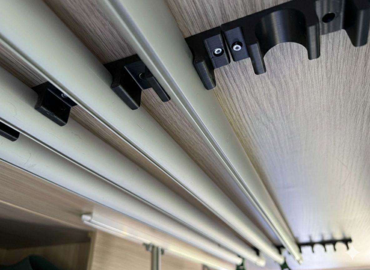 halterung für wohnmobil markise Thule Rafterstangen Halterung 3D Druck | Wohnmobil Markise