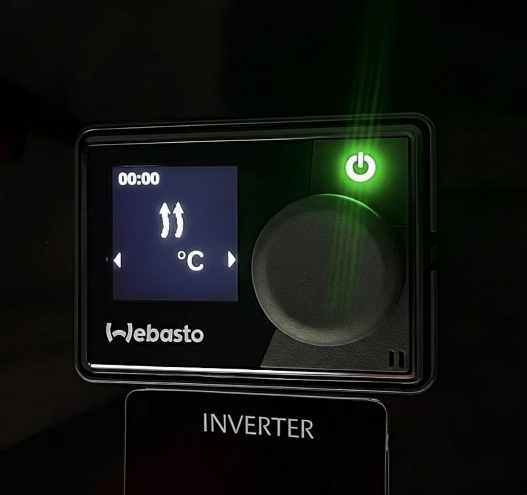Abdeckung für das Bedienteil der Webasto Standheizung