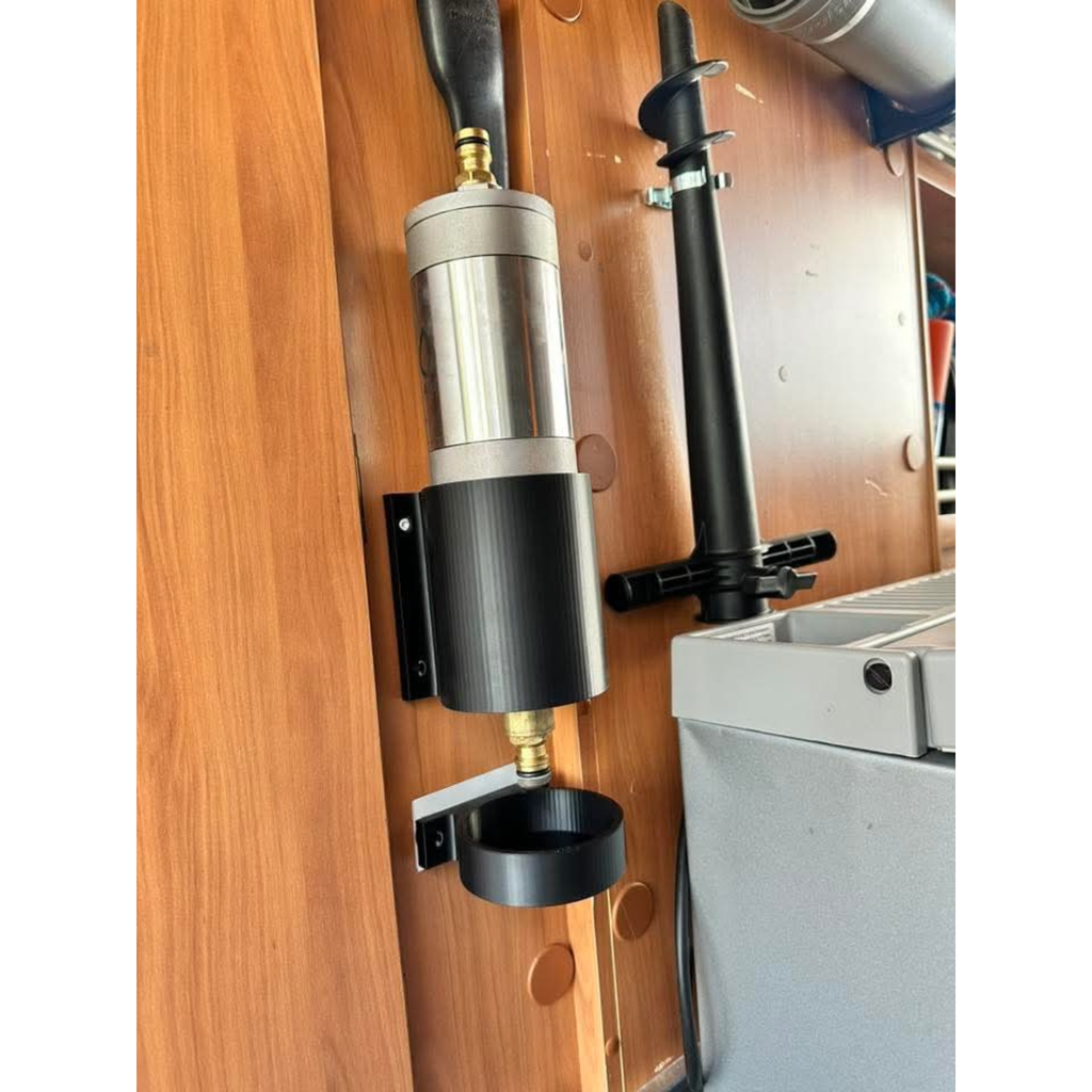 Eingebauter Albfilterhalter Camper