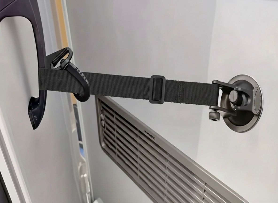 Arretierung der Aufbautür