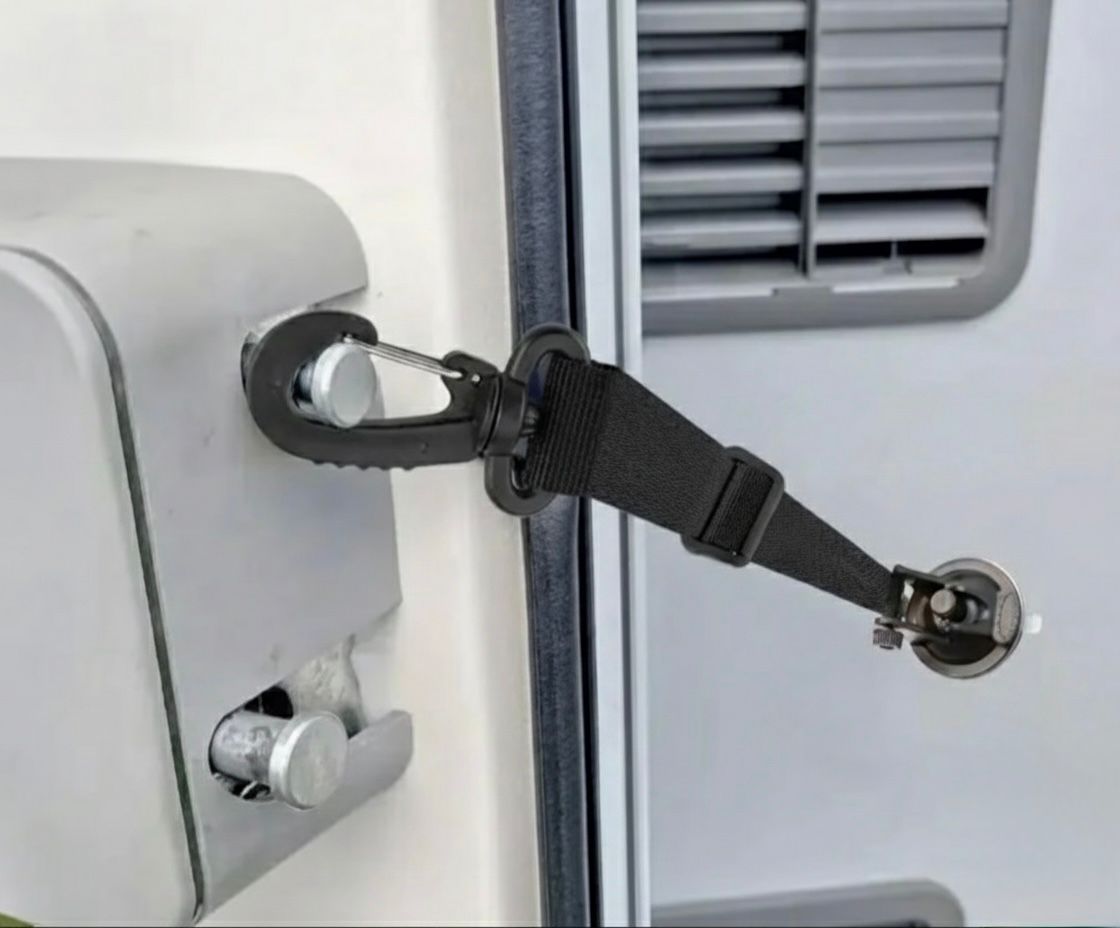 Arretierung der Aufbautür