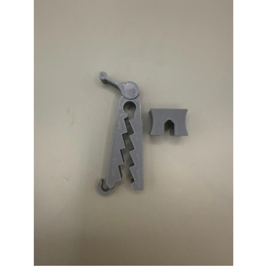 Schnappi die Zickzack-Klammer mit Gelenk 6 mm Keder