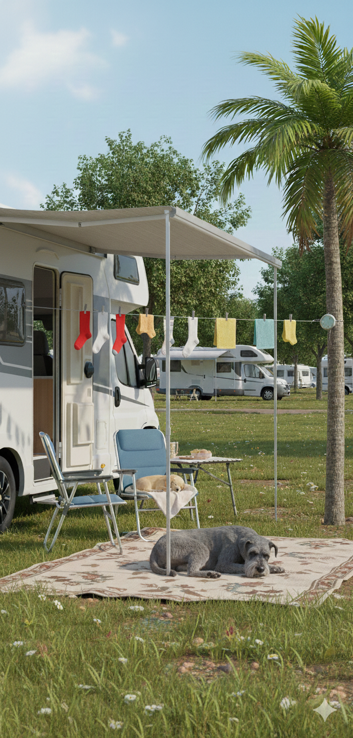 Wäscheleine ausziehbar