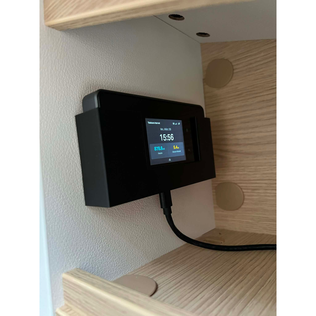 Halterung TP Link M8550 im Einsatz