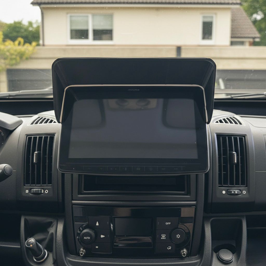 Blendschutz für Tourne Radio