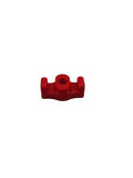 roter Adapter für Tellerkopfschrauben
